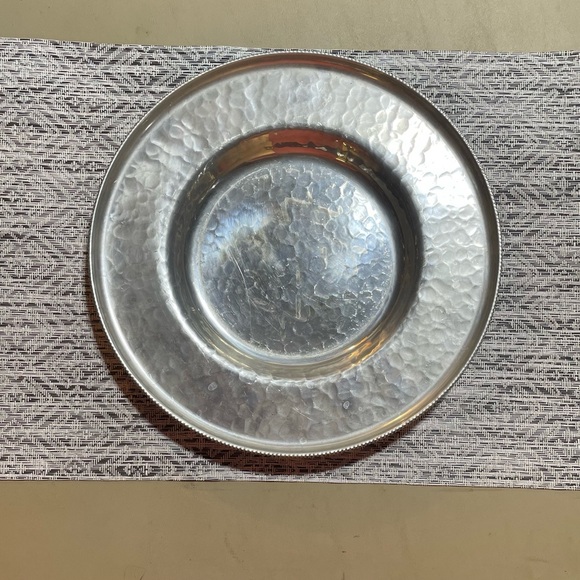 D-1 NWOT Set of 5 Black & White Plastic Woven Placemats Aztec Design. 18x13 - Picture 3 of 5